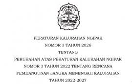 PERATURAN TENTANG PERUBAHAN RPJM KALURAHAN 2022–2029